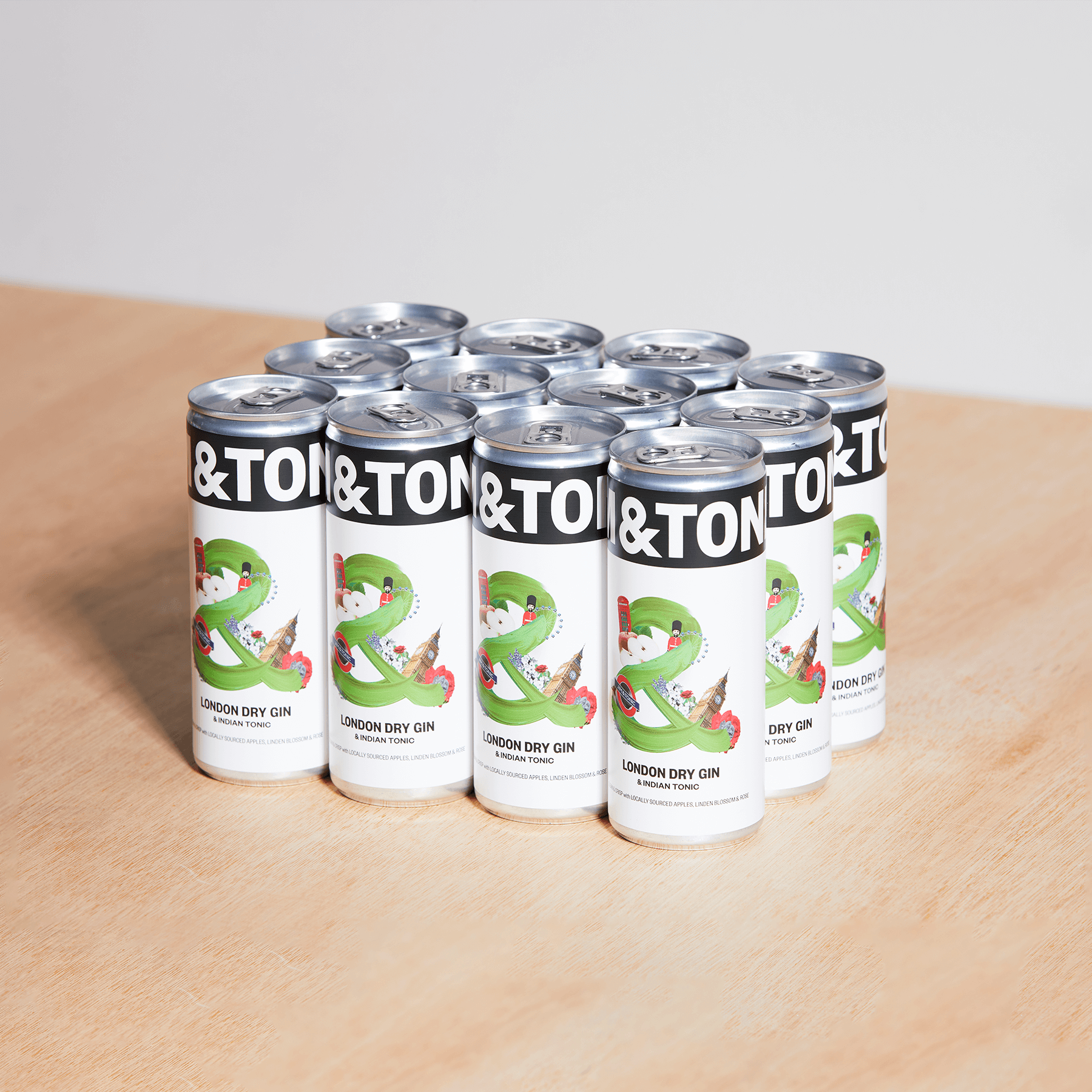 Jim & Tonic London Dry G&T Cans x 12