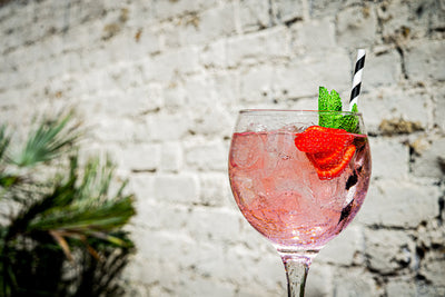 Perfect Pink Gin and Lemonade Cocktail