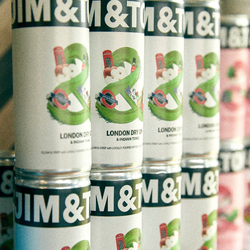 G&T London Dry Cans x 24