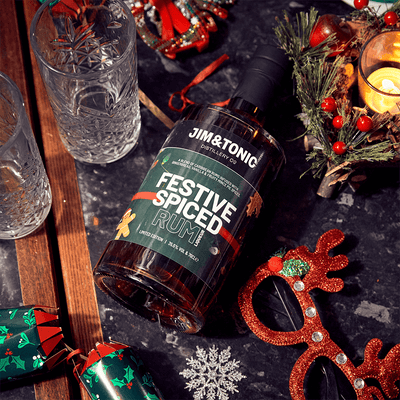 Festive Spiced Rum Liqueur