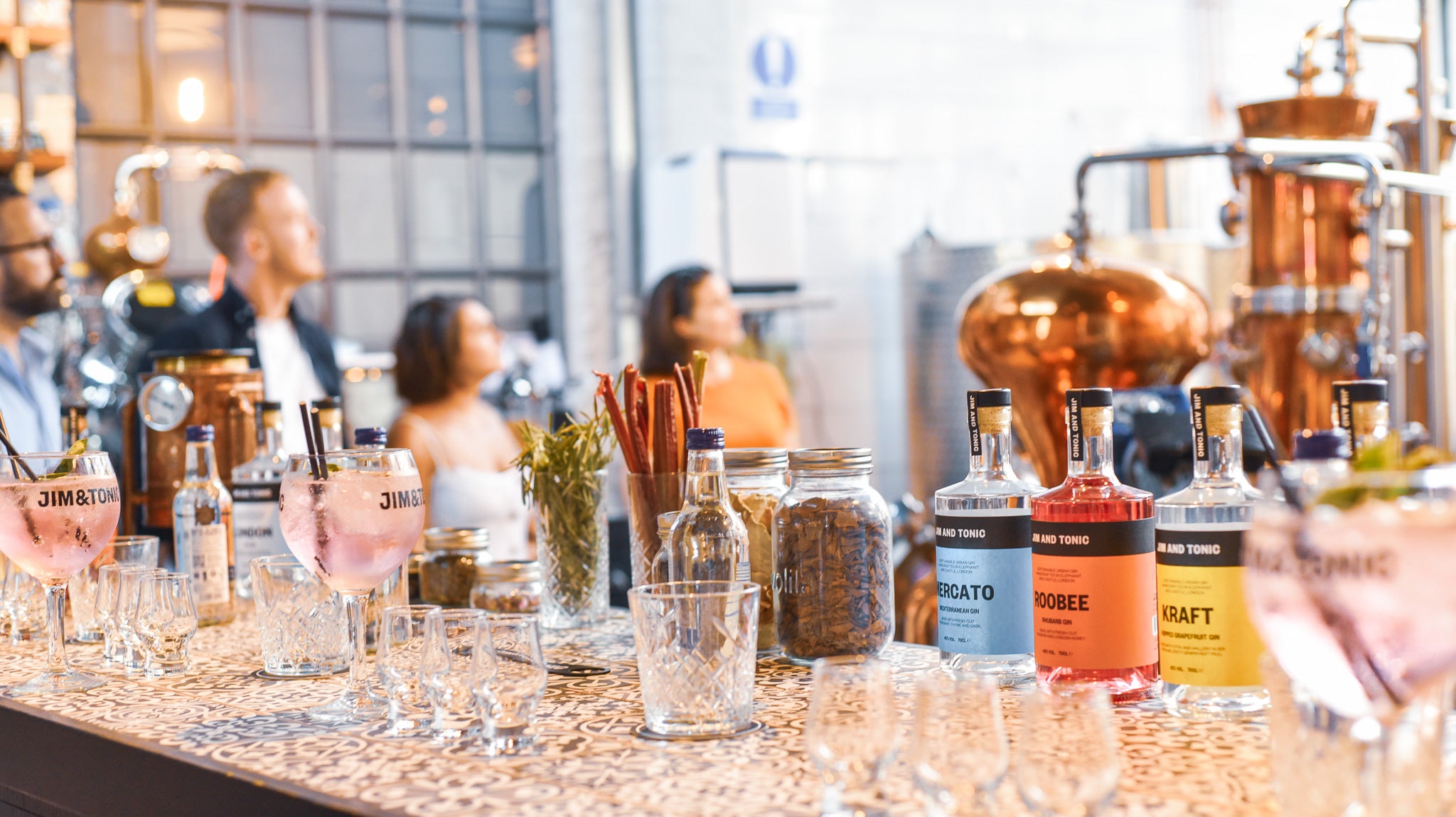 Jim & Tonic Distillery Gin Tasting in Stratford