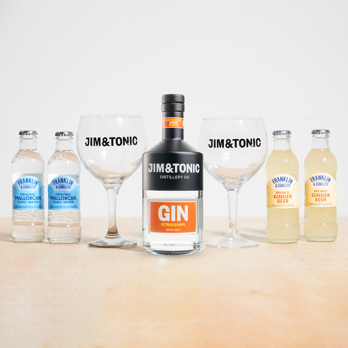 Gin & Tonic Kit: Citrus & Hops Gin