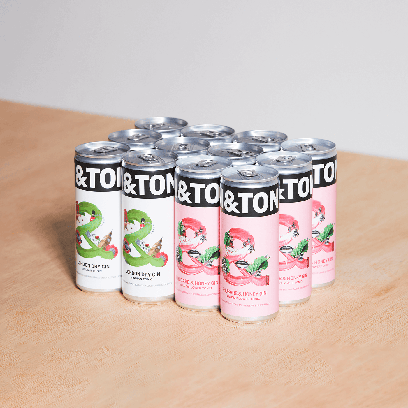 Jim & Tonic G&T Cans Mixed Pack x 12